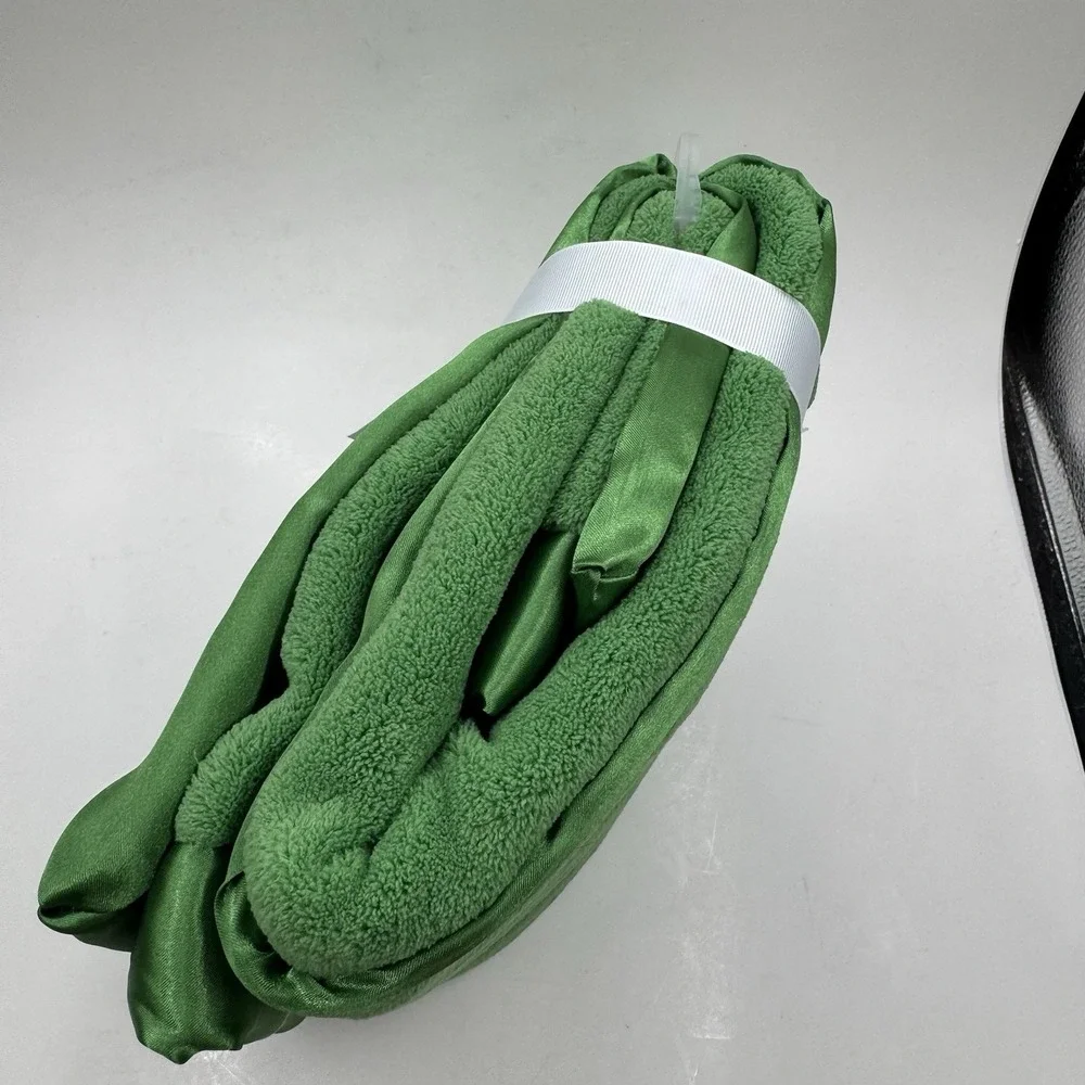Tiddliwinks Solid Forest Green Satin Trim Soft 40